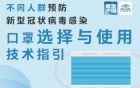 一图读懂：《预防新型冠状病毒感染口罩选择与使用技术指引》