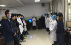 奋战在抗疫一线的市二医院影像中心主任蔡春仙