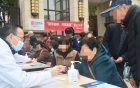 我院到万晟城峰阁开展“送健康、送温暖、免费送医送药”义诊活动